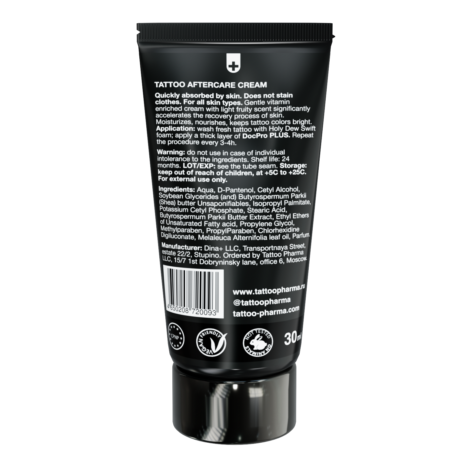 Image DocPRO PLUS — Tattoo Aftercare Cream 30 ml № 2